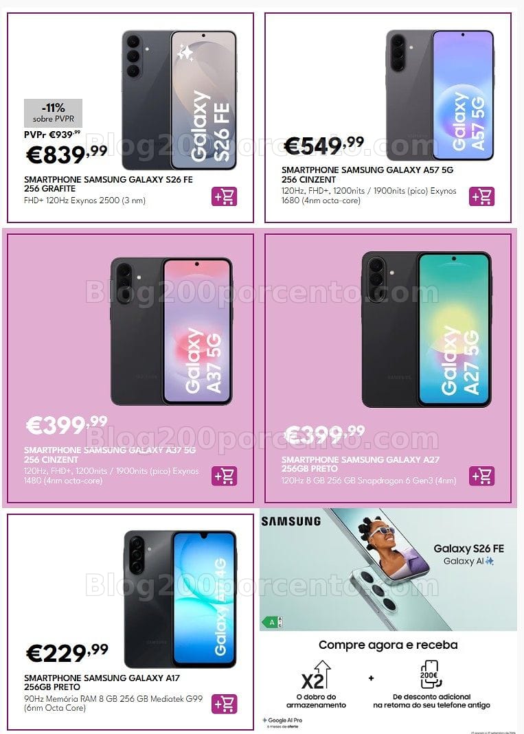 Antevisão Folheto RADIO POPULAR Especial Tablets e Smartphones Promoções de 1 a 30 setembro